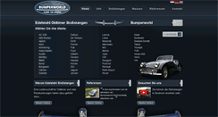 Desktop Screenshot of bumperworld.de